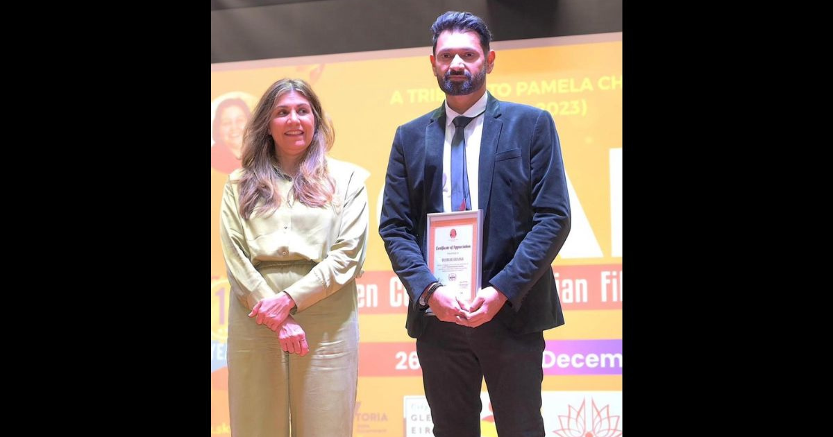 Tushar Kumar honored by Mayor at Seven Colors Australian Film Festival (SCAFF2023)